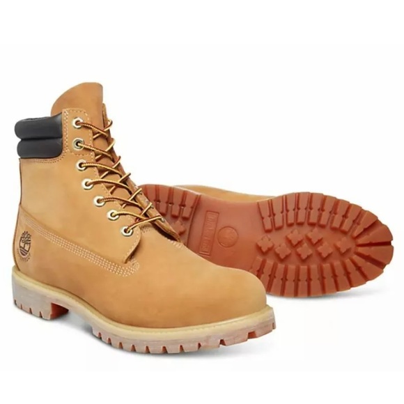 NIB NEW Men's Timberland 6-Inch Double Collar Waterproof OG Boots - Picture 2 of 10